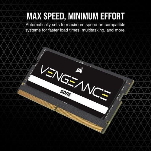 Corsair Vengeance Sodimm Ram Ddr5 64gb (2x32gb) 5200mhz C...