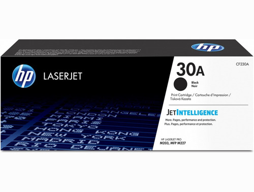 Imagen 1 de 3 de Toner Hp Cf230a 30a Negro M203dw M203 Original Envio Gratis