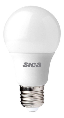 Pack X 10 Lampara Foco Led Sica 13w Luz Fría Bajo Consumo