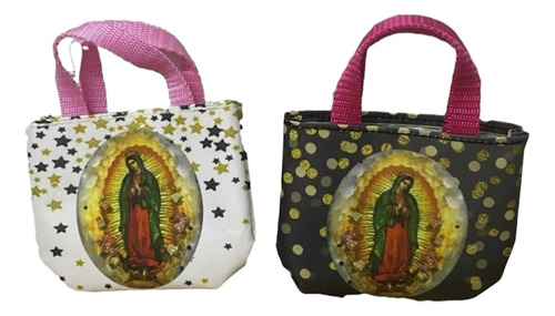 40 Bolsita Con Rosario Virgen Real Virgencita (Reacondicionado)