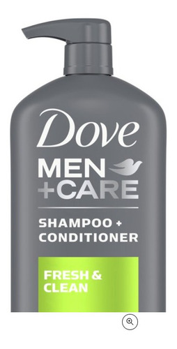  Dove Men+care Scalp Care Champú Y Acondicionador 2 En 1, Aro