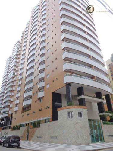 Apartamento Com 1 Dormitório À Venda, 67 M² Por R$ 402.000,00 - Canto Do Forte - Praia Grande/sp - Ap2012