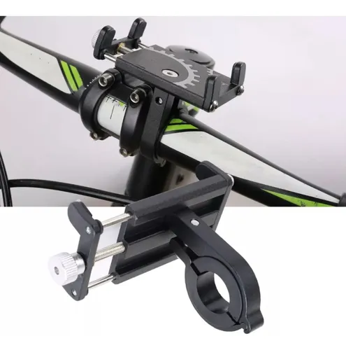 Portacelular Soporte Metálico Teléfono Bicicleta / Moto 360°