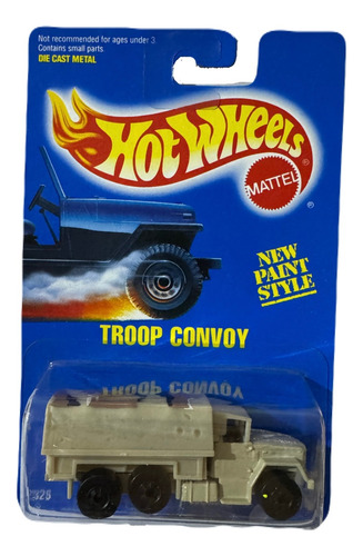Hot Wheels Troop Convoy Militar