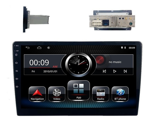 Auto Radio Android 1 Din 10 Pulgadas 1gb Ram Wifi Gps 1.3ghz