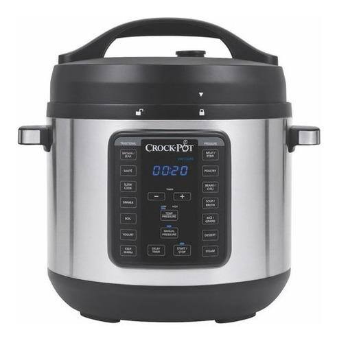 Olla A Presión Digital 8 En 1 Crock Pot Sccppc800-v1-bf