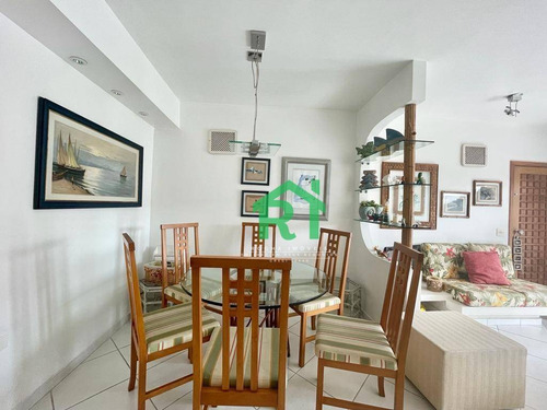 Imagem 8 de 30 de Apartamento Beira Mar, Varanda, 4 Dormitórios Sendo 1 Suíte, 2 Vagas De Garagem, Pitangueiras, Guarujá/sp - Ap5773