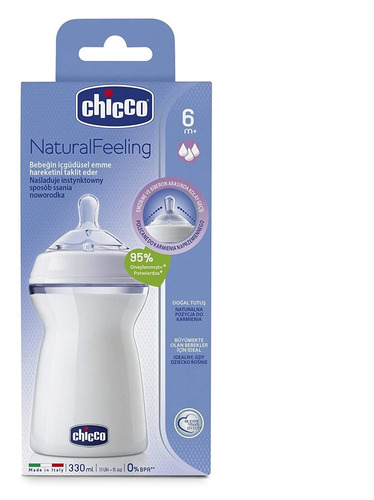 Biberon Natural Feeling Chicco 6m+ 