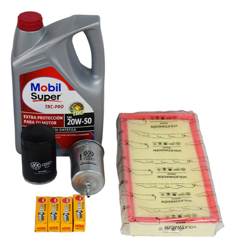 Kit Afinación Jetta Clasico A4 Mk4 2.0 C/ Bujia 3 Electrodos