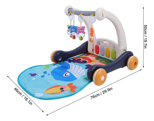 Alfombrilla De Juego Para Bebés Activity Walker Para Niños P