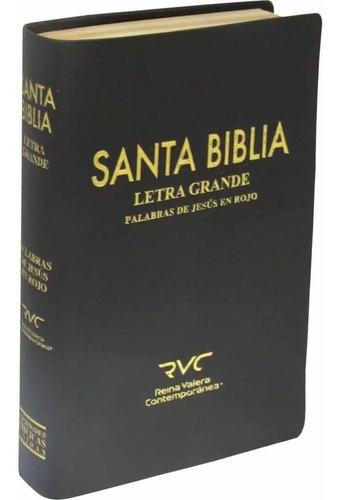 Biblia Reina Valera Contemporánea Letra Grande Fina Rvc