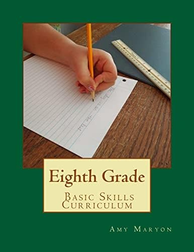 Grade Basic Skills Curriculum, De Maryon, Amy. Editorial Createspace Independent Publishing Platform, Tapa Blanda En Inglés