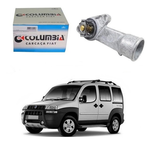 Válvula Termostática Columbia Doblo Adventure 1.8 8v 2006