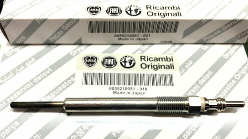 Imagen 4 de 7 de Bujía Incandescente Original Fiat Fiorino City 1.3 2016-2018