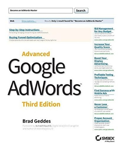 Book : Advanced Google Adwords - Geddes, Brad