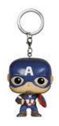 Llavero Capitán América Pvc