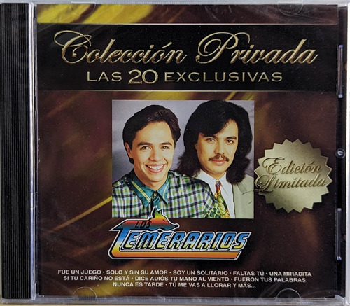 Los Temerarios Coleccion Privada (cd) Nuevo Sellado