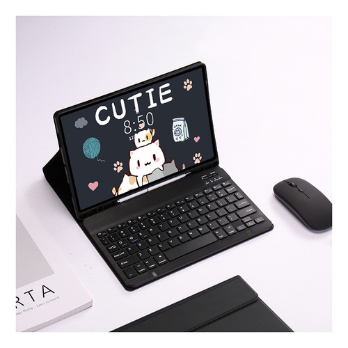 Funda+teclado+ratón Para Galaxy Tab A7 10.4 Sm-t500/t505