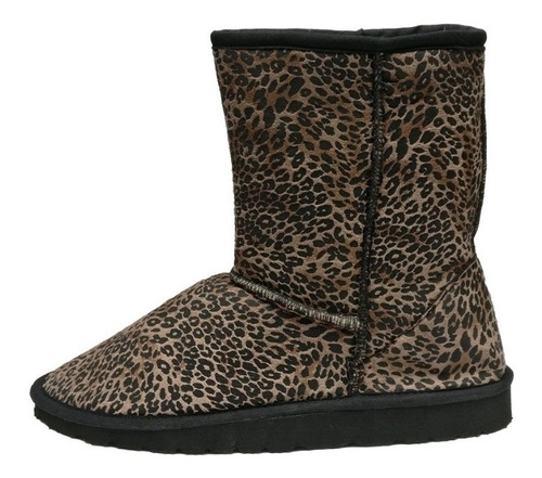 Bota Australiana Pantubotas Mujer Corderito Animal Print 606