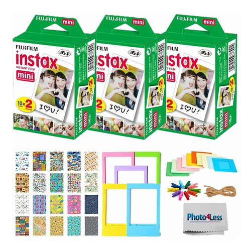 Fujifilm Instax Mini Pelicula Instantanea 60 Exposicion