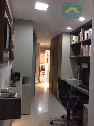 Imagem 12 de 15 de Apartamento À Venda - Praia De Cabo Branco - João Pessoa - Pb - Ap1092