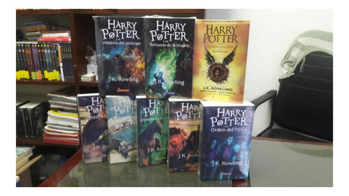 Saga Harry Potter 8 Tomos