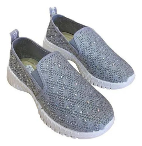 Zapatilla Pancha Deportiva De Mujer Con Tachas (gowell 2494)