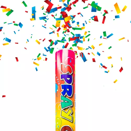 Cañon Lanza Confeti Party Popper 50 Cm Colores Fiesta Fh3