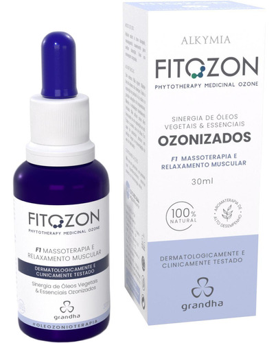 Fitozon F1 Massoterapia Relaxamento Muscular Oleo Ozonizado