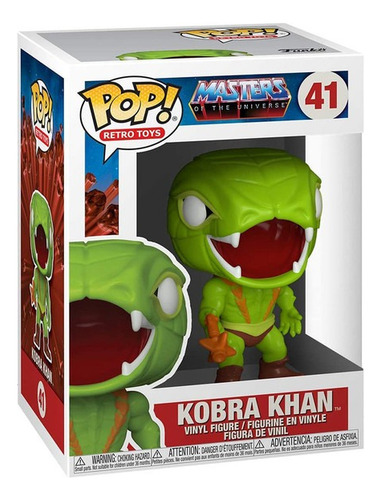 Juguete Funko Pop Motu Kobra Khan