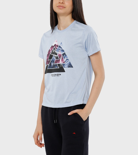 Remera Montagne Gaia Mujer, Secado Rápido