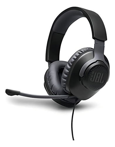 Audífonos gamer JBL Quantum 100 JBLQUANTUM100 negro - Excelente (Reacondicionado)