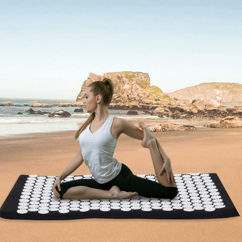 Imagen 4 de 6 de Manta Tapete Yoga Acupresion Terapia Anti Stress Ejercicio !