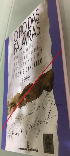 Livro - O Fio Das Palavras: Um Estudo De Psicoterapia Exist