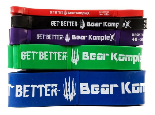 Liga Banda Resistencia Bear Komplex #4 Crossfit Pull Ups Gym