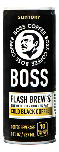 Boss Coffee By Suntory - Café Negro Original Japonés, 8 O.