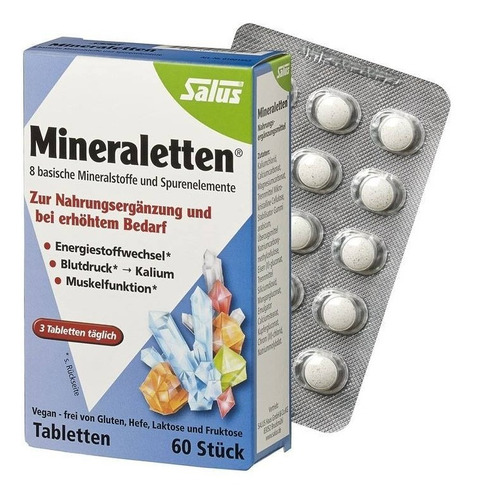 Mineraletten 60 Tabletas