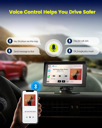 Apple Carplay Inalámbrico Y Android Auto Para Estéreo