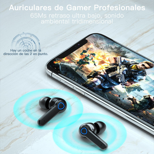 Audífonos Bluetooth 5.3 Tws Gamer Baja Latencia Auriculares
