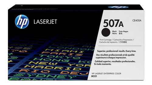 Toner Original Hp 507a Ce400a Black