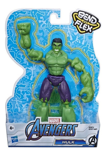 Imagem 1 de 2 de Avengers Vingadores Hulk Articulado Ben And Flex - Hasbro