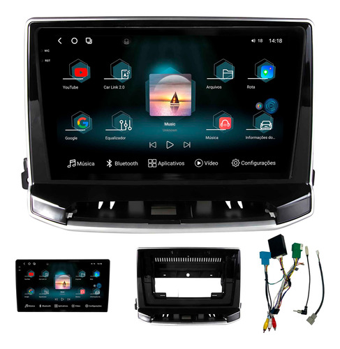 Multimídia Aikon Fóton G3 Commander 2022 Acima 12+256gb 10p