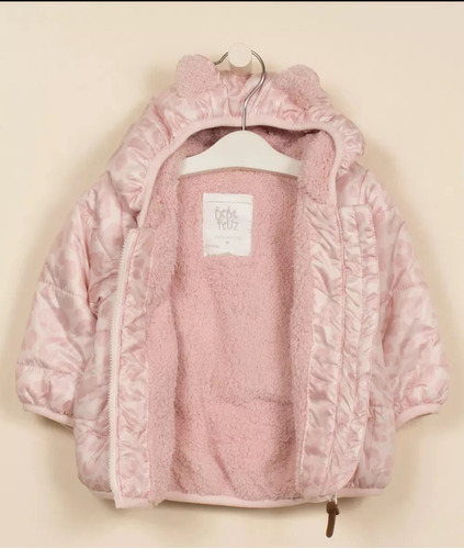 Campera Mini Mimo Rosa Talle 9 Meses