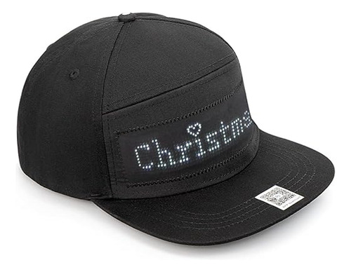 Leadleds - Gorro Con Señal Led Con Bluetooth Animado