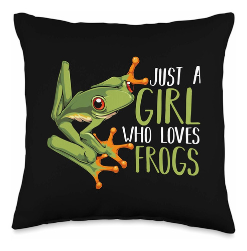 Just A Girl Who Loves Frogs Acuario Anfibios Amante De ...