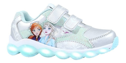 Zapatillas Frozen Footy Disney Luz Led Boton On/off Funny