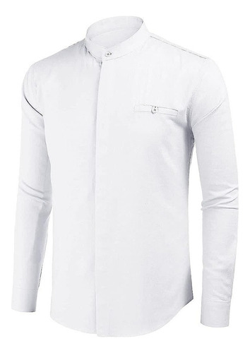 Camisa De Algodón Regular Fit Casual For Hombre