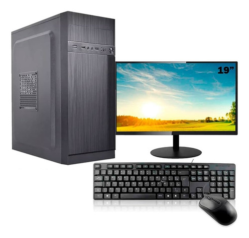Pc Computador Completo Intel I5 16gb Ssd 480gb Monitor 19