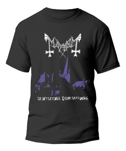 Remera Mayhem - Black Metal Noruego