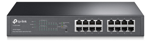 Switch Tp-link Gigabit Ethernet Tl-sg1016pe 16 Puertos 8000e
